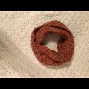 hand knit infinity scarf